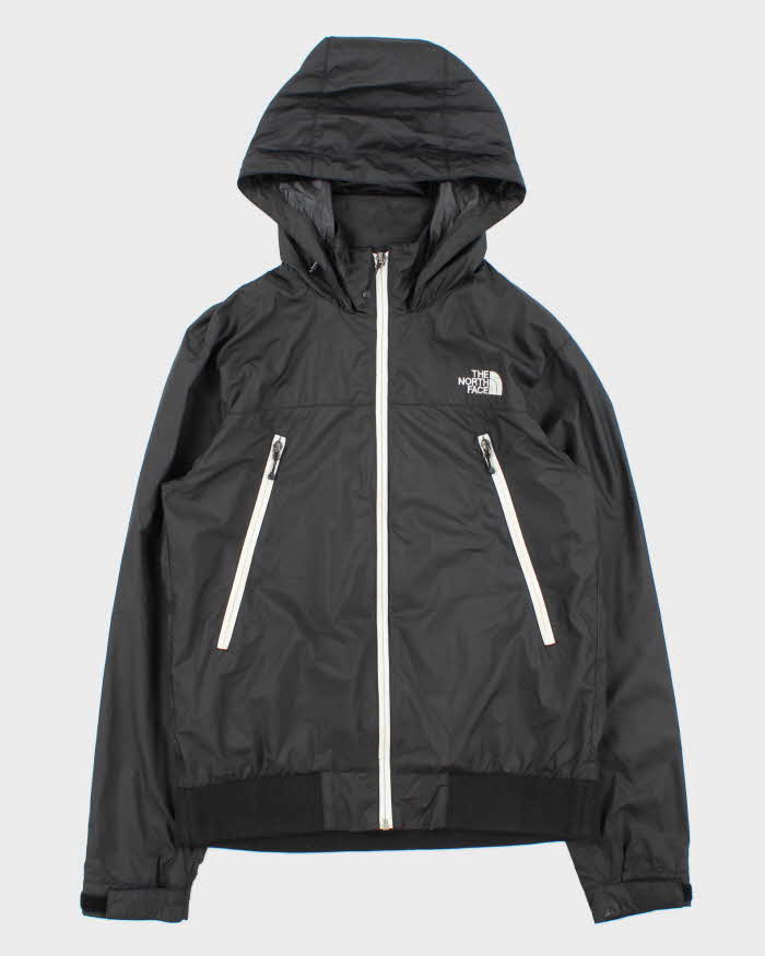 Vintage The North Face Japan Pertex Green Cycle Lightweight Hooded Soft Shell Bomber Jacket - M