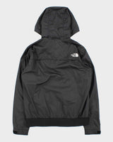 Vintage The North Face Japan Pertex Green Cycle Lightweight Hooded Soft Shell Bomber Jacket - M