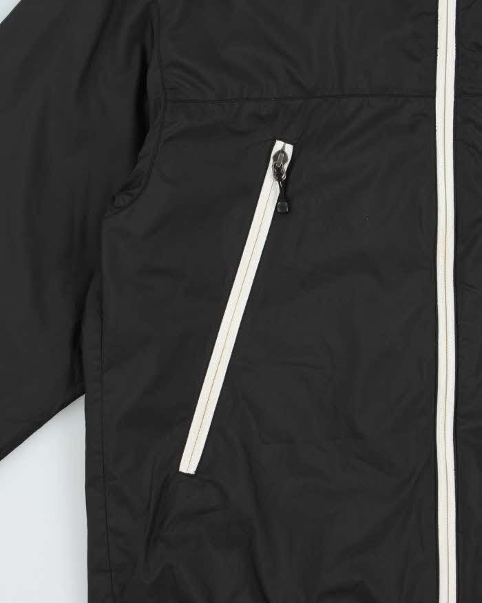 Vintage The North Face Japan Pertex Green Cycle Lightweight Hooded Soft Shell Bomber Jacket - M