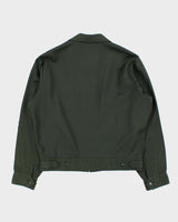 Vintage 1950s Mr-2-Ply Nudelman Bro's Khaki Canvas Gabardine Workwear Jacket - M