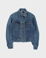 Vintage 1970s Lee Riders Made In USA Denim Trucker Jacket - S