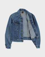 Vintage 1970s Lee Riders Made In USA Denim Trucker Jacket - S