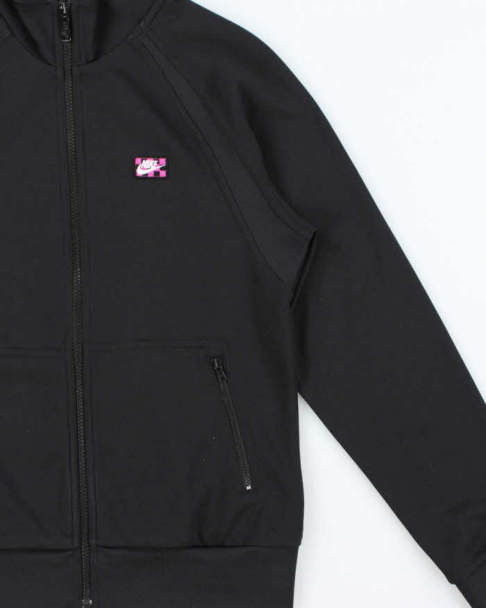 Vintage Y2K 00s Nike 'John McEnroe Mac Attack Checkerboard' Track Jacket - L