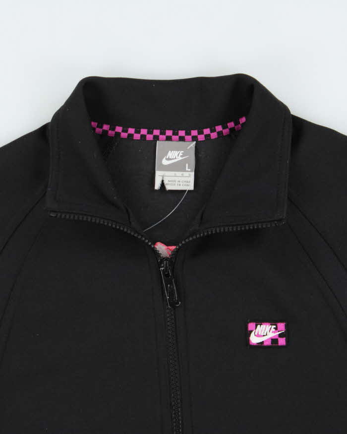 Vintage Y2K 00s Nike 'John McEnroe Mac Attack Checkerboard' Track Jacket - L