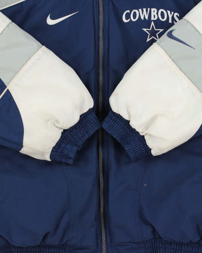 Vintage 1990s Nike NFL Pro Line Dallas Cowboys Quilt Lined Team