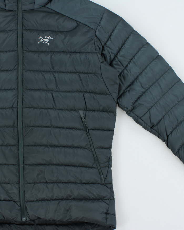 2020 Arc'teryx 'Cerium LT Hoody' Teal Goose Down Lightweight Puffer Jacket - XL
