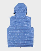 2022 Moncler Raglot Goose Down Hooded Puffer Gilet - M