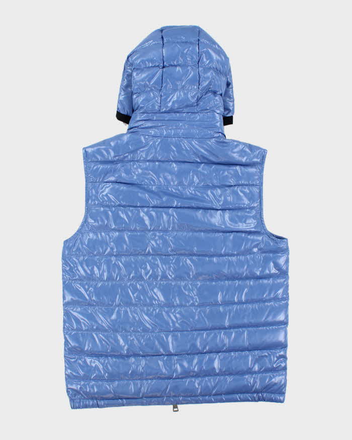 2022 Moncler Raglot Goose Down Hooded Puffer Gilet - M