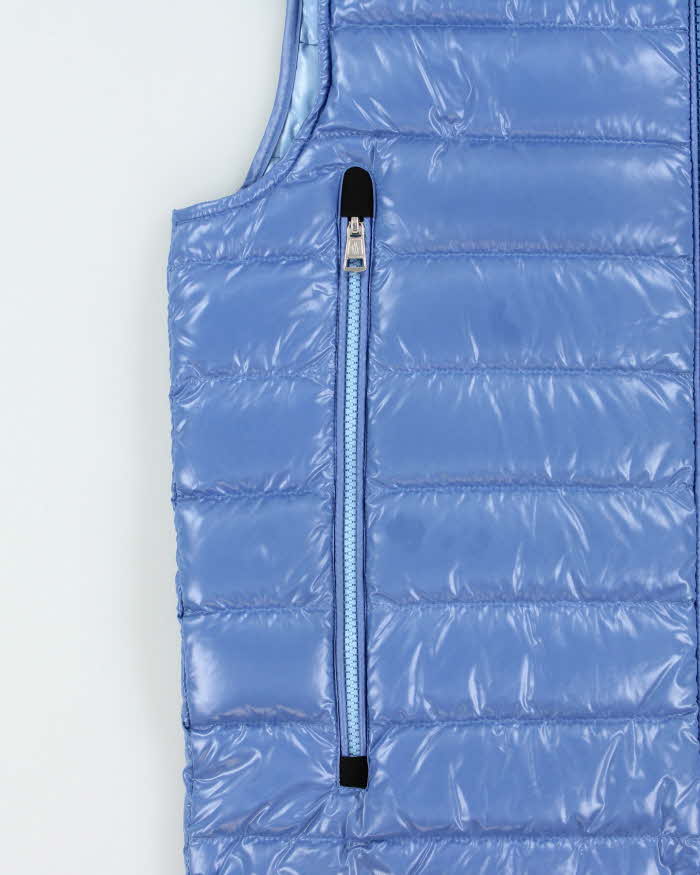 2022 Moncler Raglot Goose Down Hooded Puffer Gilet - M