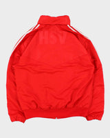 Vintage Y2K 00s Adidas Originals Hamburg FC Football Windbreaker Jacket - XL