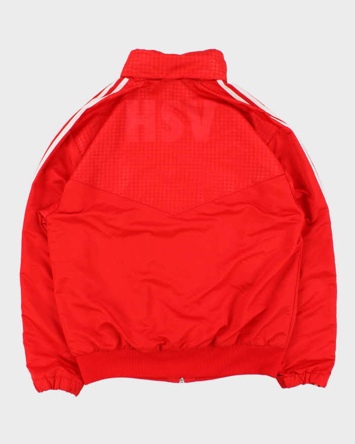 Vintage Y2K 00s Adidas Originals Hamburg FC Football Windbreaker Jacket - XL