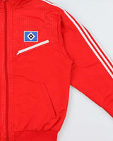 Vintage Y2K 00s Adidas Originals Hamburg FC Football Windbreaker Jacket - XL