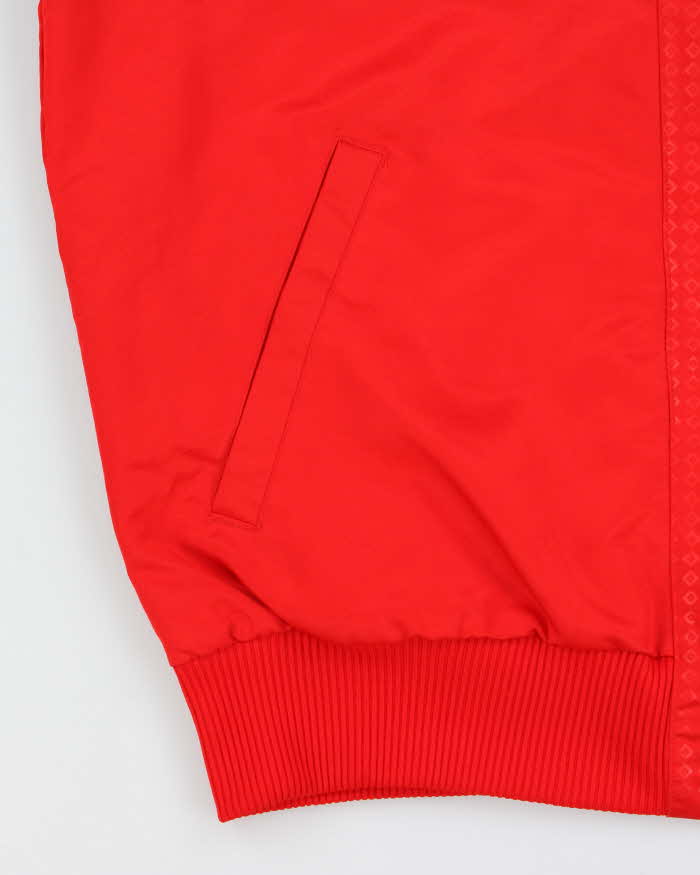 Vintage Y2K 00s Adidas Originals Hamburg FC Football Windbreaker Jacket - XL