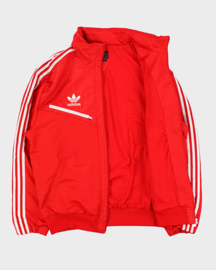 Vintage Y2K 00s Adidas Originals Hamburg FC Football Windbreaker Jacket - XL