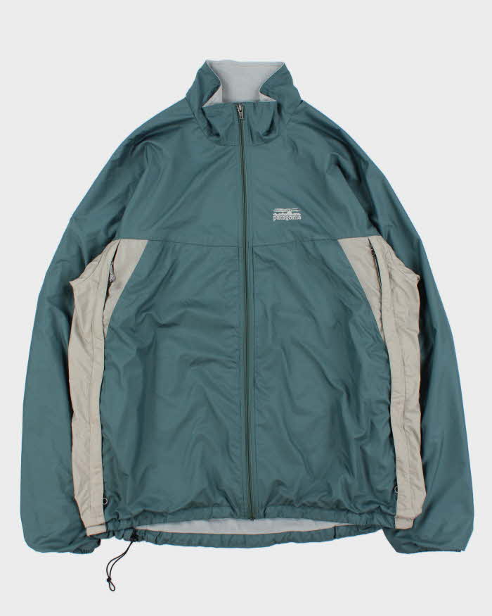 Vintage Y2K  Fall 2000 Patagonia Fleece Lined Soft Shell Windbreaker Jacket - L