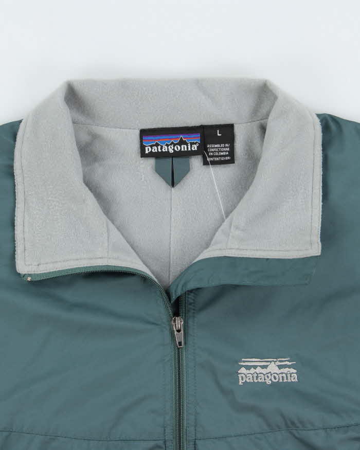 Vintage Y2K  Fall 2000 Patagonia Fleece Lined Soft Shell Windbreaker Jacket - L