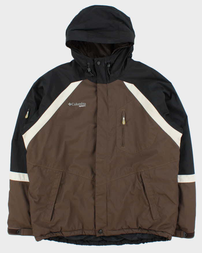 Vintage Y2K 00s Columbia Sport Fleece Lined Padded Technical Jacket - L