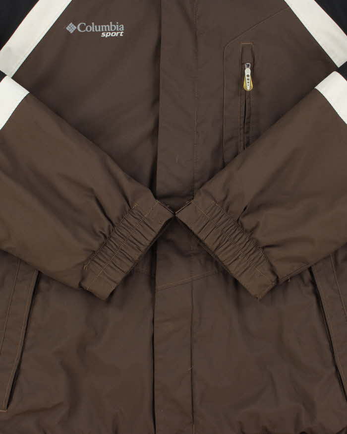 Vintage Y2K 00s Columbia Sport Fleece Lined Padded Technical Jacket - L