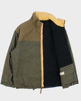 Vintage Y2K 00s Nautica Thermolite Fleece Lined Soft Shell Canvas Jacket - S