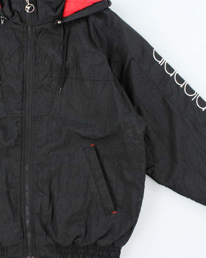 Vintage 1990s Diadora Quilt Lined Padded Shell Bomber Jacket - S