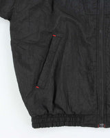 Vintage 1990s Diadora Quilt Lined Padded Shell Bomber Jacket - S