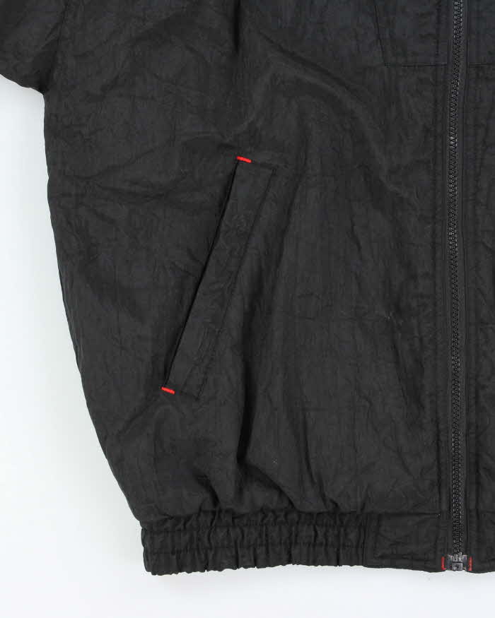 Vintage 1990s Diadora Quilt Lined Padded Shell Bomber Jacket - S