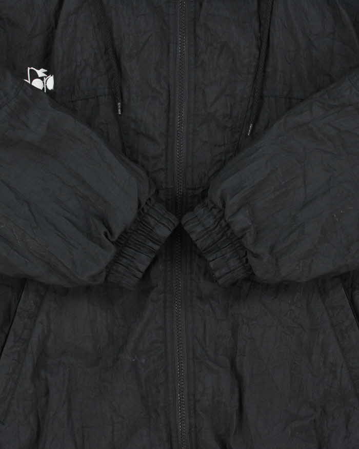 Vintage 1990s Diadora Quilt Lined Padded Shell Bomber Jacket - S