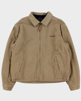 Vintage Y2K 00s Tommy Hilfiger Fleece Lined Cotton Canvas Harrington - XL