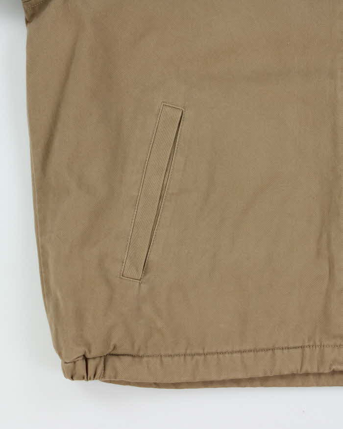 Vintage Y2K 00s Tommy Hilfiger Fleece Lined Cotton Canvas Harrington - XL