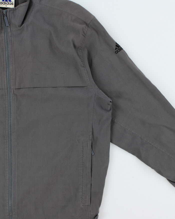 Vintage 1990s Adidas Soft Shell Windbreaker Jacket - L