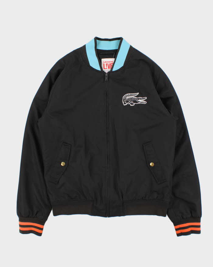 Vintage Lacoste Live Big Croc Varsity Bomber Jacket - M
