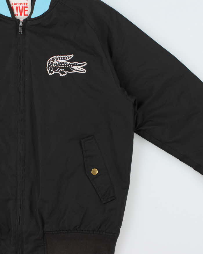 Vintage Lacoste Live Big Croc Varsity Bomber Jacket - M