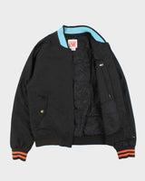 Vintage Lacoste Live Big Croc Varsity Bomber Jacket - M