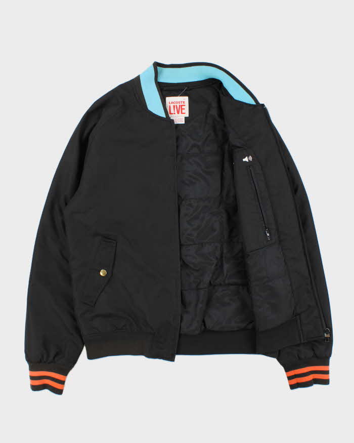 Vintage Lacoste Live Big Croc Varsity Bomber Jacket - M