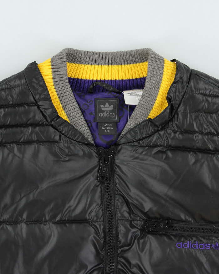 Vintage Y2K 00s Adidas Originals Bomber Puffer Jacket - L