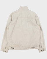 Vintage Y2K 00s Tommy Hilfiger Plaid Lined Canvas Harrington Jacket - M