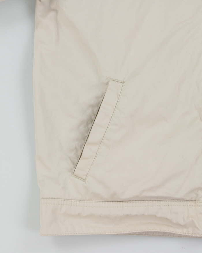 Vintage Y2K 00s Tommy Hilfiger Plaid Lined Canvas Harrington Jacket - M
