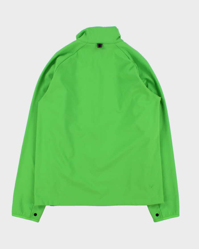 Vintage Salomon Bright Green Clima Pro Soft Shell Jacket - M