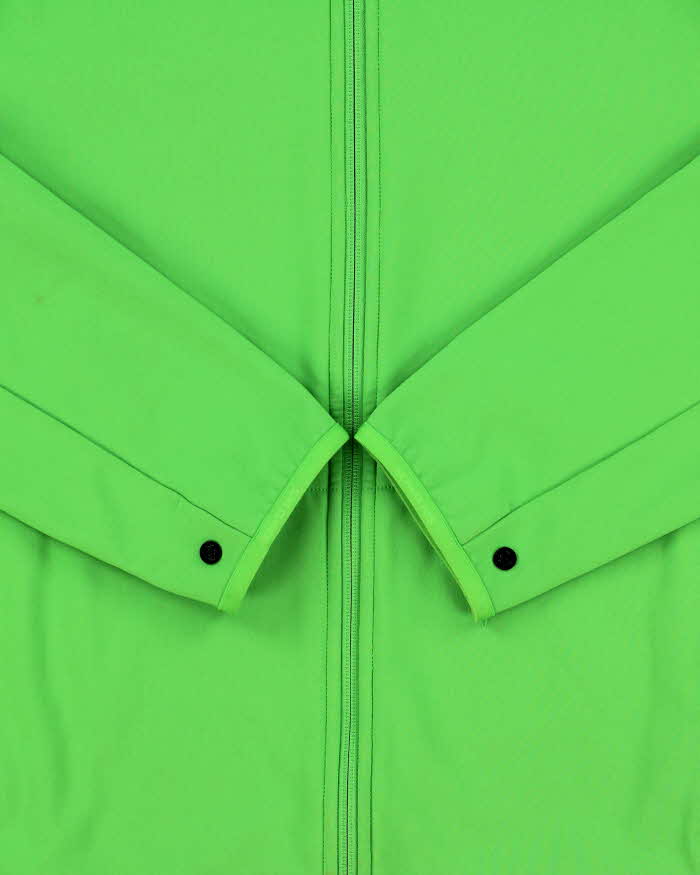 Vintage Salomon Bright Green Clima Pro Soft Shell Jacket - M