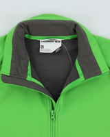 Vintage Salomon Bright Green Clima Pro Soft Shell Jacket - M