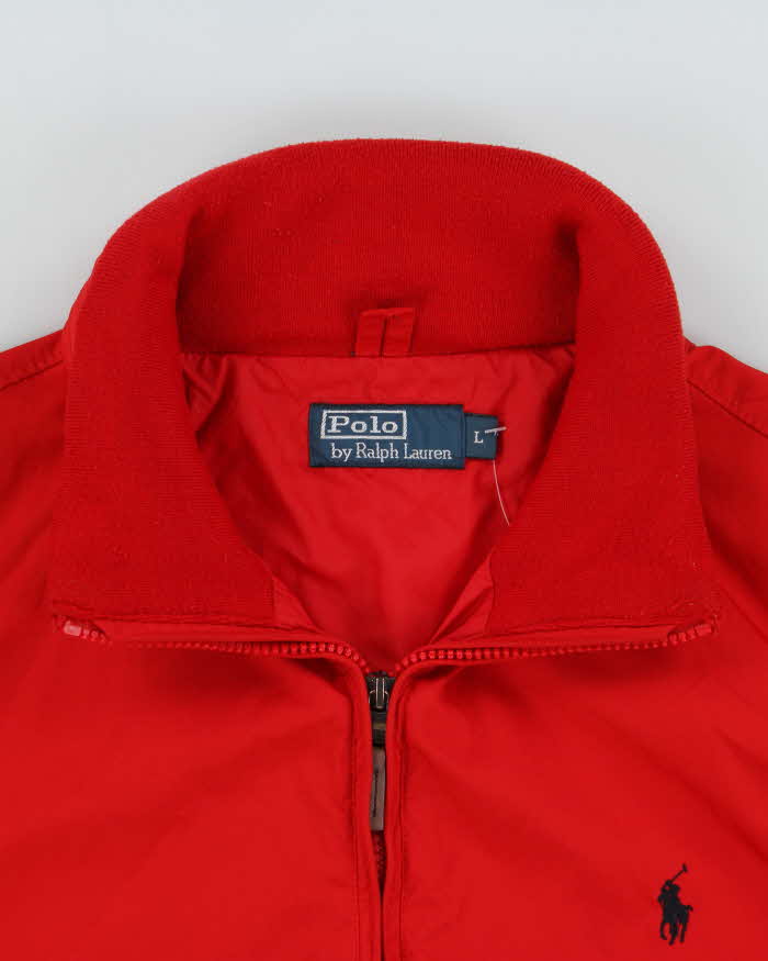 Vintage Y2K 00s Polo Ralph Lauren Soft Shell Harrington Jacket - L