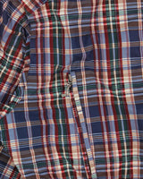 Vintage 1990s Sunice Madras Plaid Soft Shell Ski Windbreaker Jacket - M
