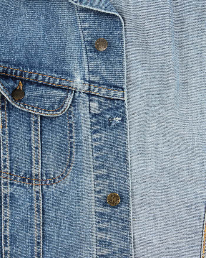 Vintage 1970s Lee Riders Made In USA Denim Trucker Jacket - L