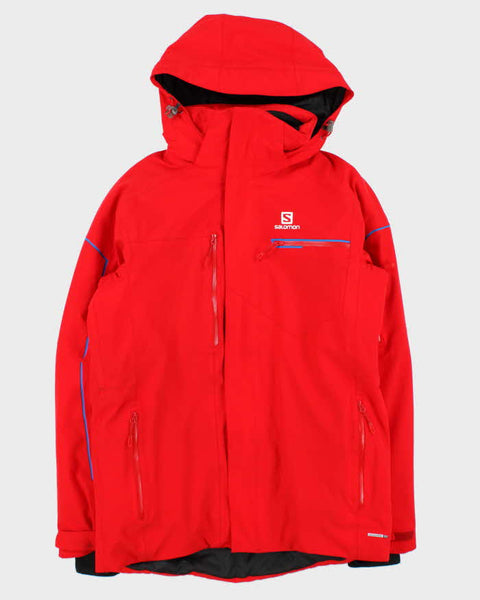 スキー Salomon Ski Jacket Rare Design Vintage Salomon AdvancedSkin Dry Ski Jacket - S – Rokit