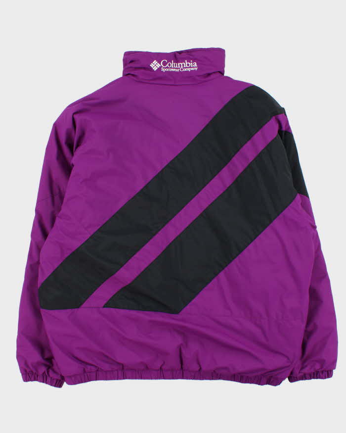 Vintage Columbia Sideline Retro'd Two-Tone Puffer Jacket - L