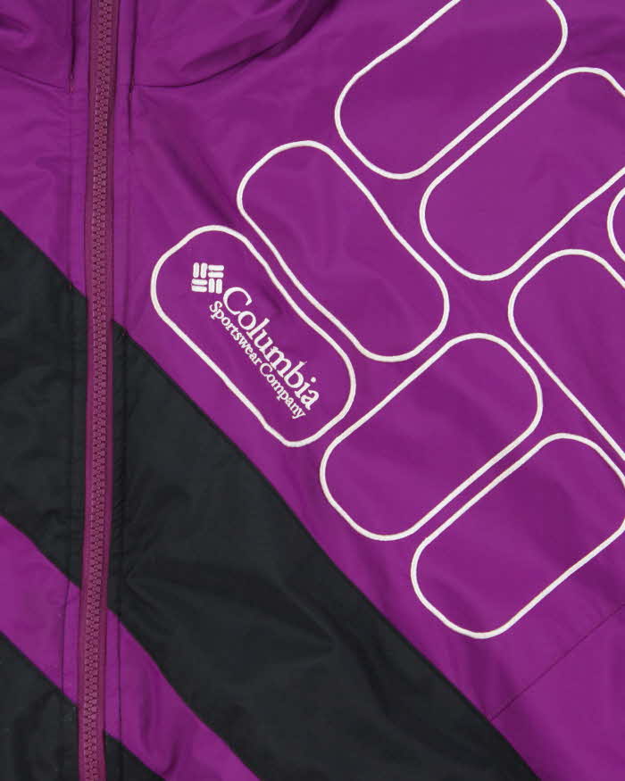 Vintage Columbia Sideline Retro'd Two-Tone Puffer Jacket - L