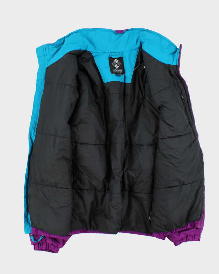 Vintage Columbia Sideline Retro'd Two-Tone Puffer Jacket - L