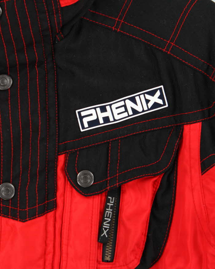Vintage 1990s Phenix Hooded Two-Tone Ski Jacket - S