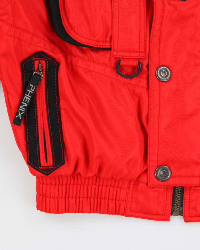 Vintage 1990s Phenix Hooded Two-Tone Ski Jacket - S