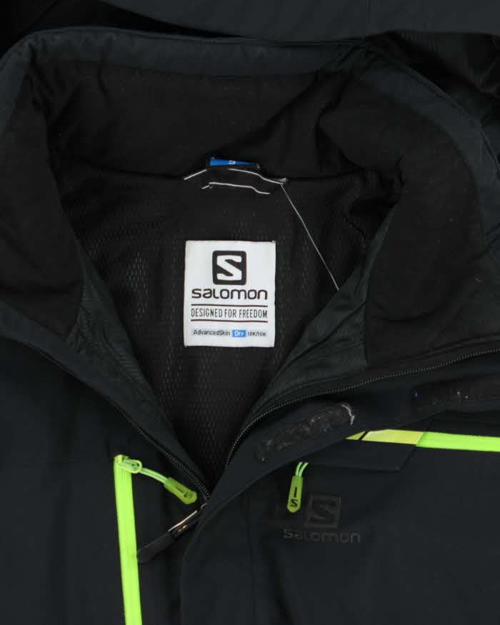 Vintage Salomon AdvancedSkin Dry Hooded Ski Jacket - S